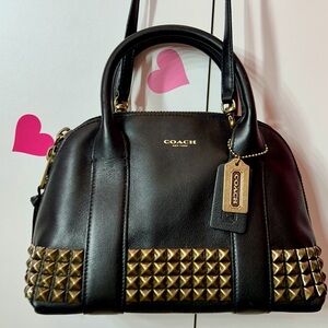 Coach Bleecker studded bag